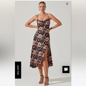 ASTR Gaia midi dress worn once